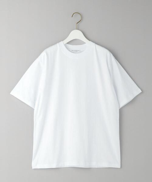 BEAUTY&YOUTH UNITED ARROWS（ビューティーアンドユースユナイテッドアローズ）の「コットン ベーシック Tシャツ（Tシャツ/カットソー・レディース・ホワイト/ナチュラル/ダークグレー・FREE）」の15枚目の写真