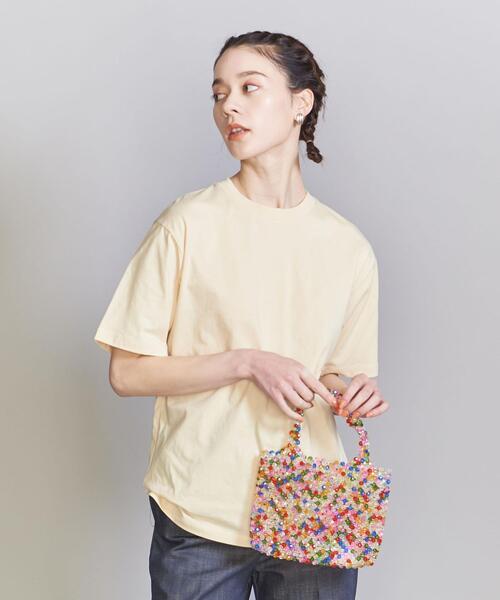 BEAUTY&YOUTH UNITED ARROWS（ビューティーアンドユースユナイテッドアローズ）の「コットン ベーシック Tシャツ（Tシャツ/カットソー・レディース・ホワイト/ナチュラル/ダークグレー・FREE）」の22枚目の写真