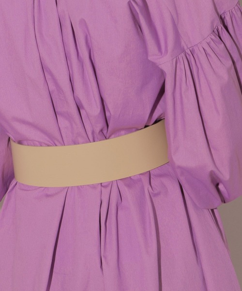 BARNYARDSTORM（バンヤードストーム）の「リアルレザーワイドベルト（ベルト・レディース・キャメル/ベージュ・FREE）」の11枚目の写真