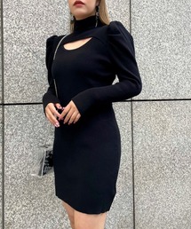 【WEB STORE限定商品】パフタイトワンピース