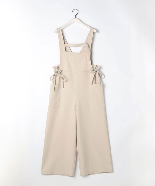 179/WG（イチナナキュウダブルジー）の「フロントベルトサロペット（サロペット/オーバーオール・レディース・オフホワイト/チャコールグレー・MEDIUM）」の15枚目の写真