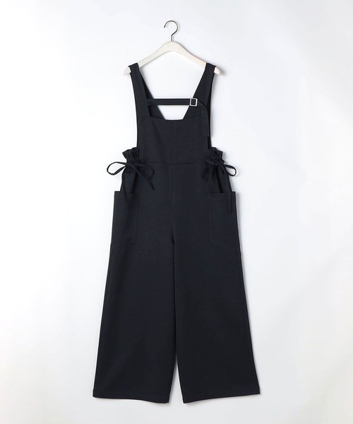 179/WG（イチナナキュウダブルジー）の「フロントベルトサロペット（サロペット/オーバーオール・レディース・オフホワイト/チャコールグレー・MEDIUM）」の3枚目の写真