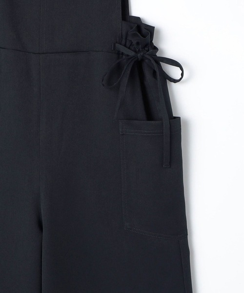 179/WG（イチナナキュウダブルジー）の「フロントベルトサロペット（サロペット/オーバーオール・レディース・オフホワイト/チャコールグレー・MEDIUM）」の9枚目の写真