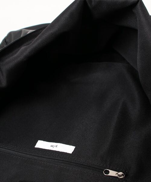 y/m by れぽすけ（イムバイレポスケ）の「ビックショルダーバッグ（ショルダーバッグ・メンズ・ブラック・FREE）」の7枚目の写真