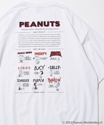 FREAK'S STORE | 【限定展開】PEANUTS/ピーナッツ 別注 ビッグシルエット バックプリント クルーネックTシャツ(Tシャツ/カットソー)
