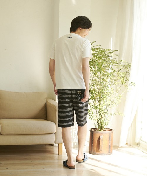 Blue Standard (ブルースタンダード)の「【BLUE STANDARD/ブルースタンダード】別注 ペンギンプリント ミニ裏毛 ショートパンツ さらさら 収益金の一部は寄付されます。(その他パンツ・メンズ・その他/その他3/その他2/その他1・MEDIUM/LARGE/X-LARGE)」の8枚目の写真