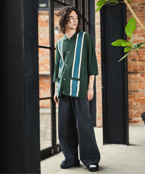 CASPER JOHN(キャスパージョン)の「13oz Flare denim pants/13オンスフレアデニムパンツ(デニムパンツ・メンズ・ブラック/グレー/ライトグレー/ブラック系その他・X-SMALL/SMALL/MEDIUM/LARGE)」の20枚目の写真