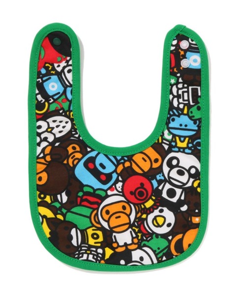 A BATHING APE（アベイシングエイプ）の「MILO ALL SAFARI BABY GIFT SET KB（ベビーギフト・キッズ・グリーン/ピンク・70/80）」の7枚目の写真