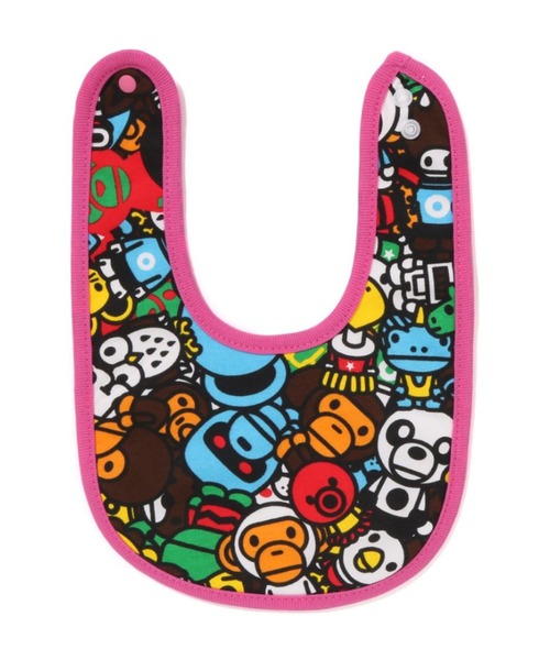 A BATHING APE（アベイシングエイプ）の「MILO ALL SAFARI BABY GIFT SET KB（ベビーギフト・キッズ・グリーン/ピンク・70/80）」の8枚目の写真