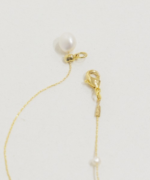 flower（フラワー）の「ドロップパールブレスレット（ブレスレット・レディース・ゴールド・FREE）」の9枚目の写真