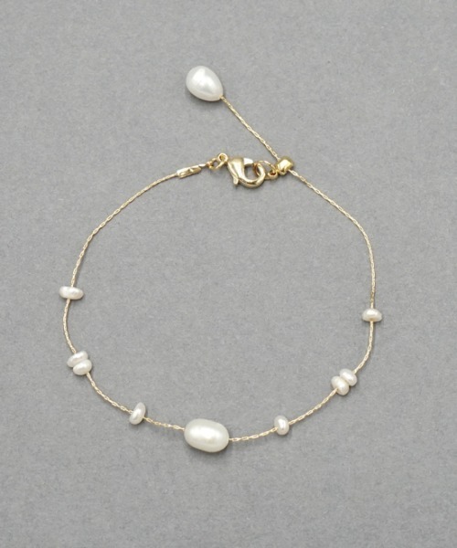 flower（フラワー）の「ドロップパールブレスレット（ブレスレット・レディース・ゴールド・FREE）」の12枚目の写真