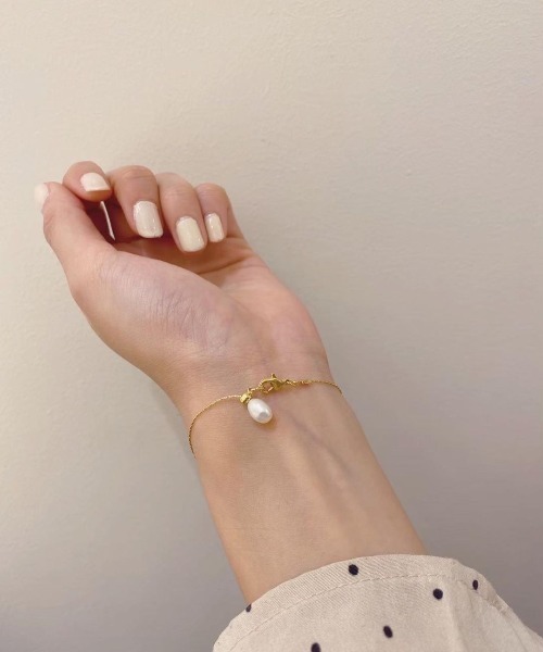 flower（フラワー）の「ドロップパールブレスレット（ブレスレット・レディース・ゴールド・FREE）」の17枚目の写真