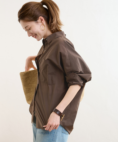 FRAMeWORK シアーシャツ FRAMeWORK｜シアーワイドシャツ | Rakuten Fashion(楽天