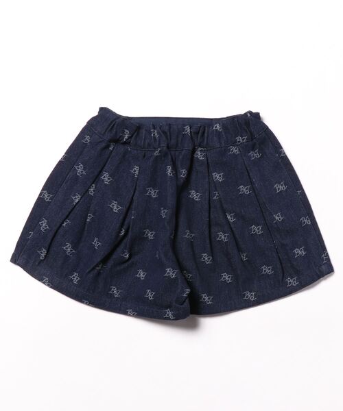 BeBe（ベベ）の「BeBe/【お揃い】デニムモノグラムジャガードショートパンツ(90~150cm)（その他パンツ・キッズ・ブルー系その他・150/140/90/110/100/120/130）」の14枚目の写真