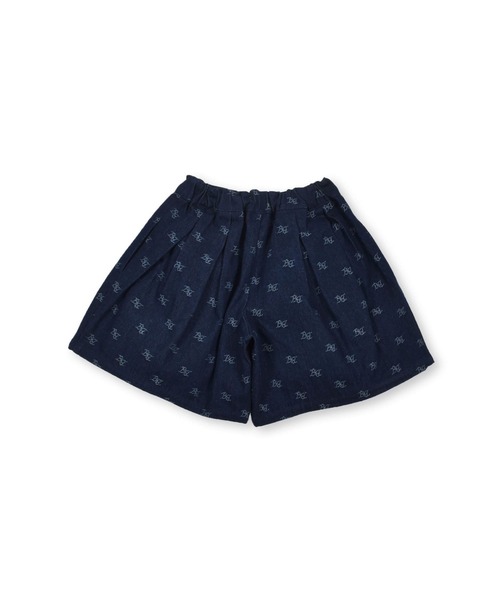 BeBe（ベベ）の「BeBe/【お揃い】デニムモノグラムジャガードショートパンツ(90~150cm)（その他パンツ・キッズ・ブルー系その他・150/140/90/110/100/120/130）」の8枚目の写真