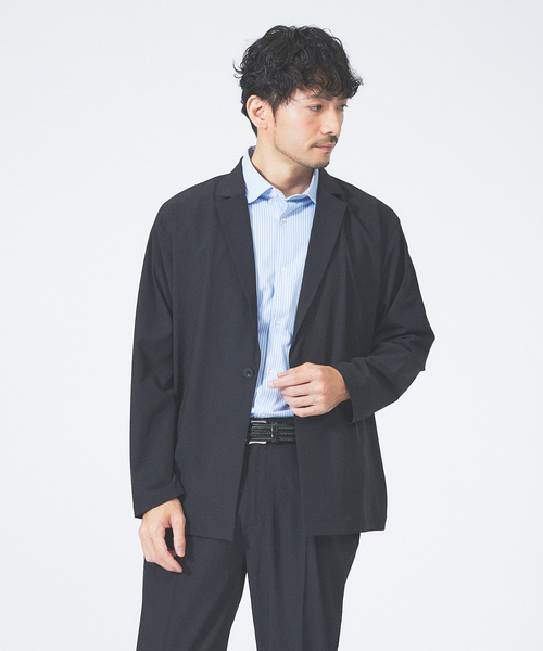 ABAHOUSE GRAY（アバハウスグレイ）の「【Comfeel】吸水速乾 半袖シャツ（シャツ/ブラウス・メンズ・サックスブルー/ホワイト/ブルー系その他2/ブルー系その他3/ブルー系その他・44/46/48/50）」の13枚目の写真