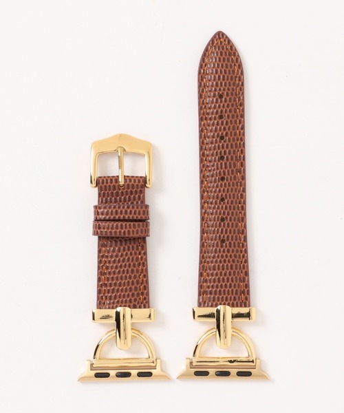 ABBEY MARKET(アビーマーケット)の「クロコ模様 レザー アップルウォッチバンド 38/40/41㎜(デジタル腕時計・メンズ・シルバー系その他/ゴールド系その他/ゴールド/レッド系その他/ローズ/シルバー・S)」の5枚目の写真