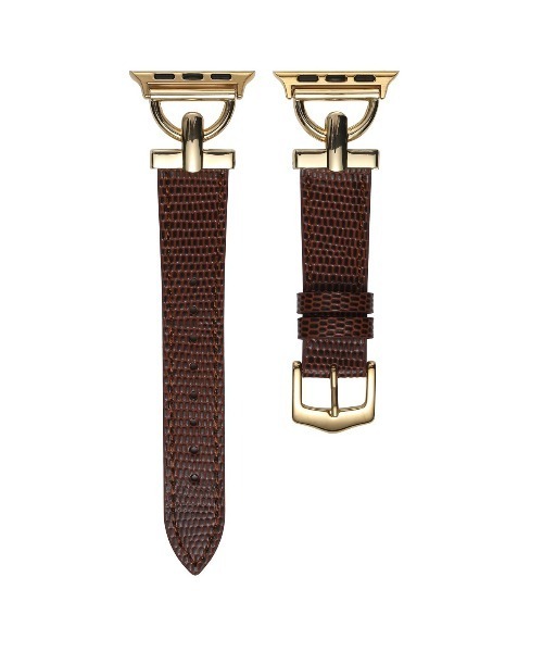 ABBEY MARKET(アビーマーケット)の「クロコ模様 レザー アップルウォッチバンド 38/40/41㎜(デジタル腕時計・メンズ・シルバー系その他/ゴールド系その他/ゴールド/レッド系その他/ローズ/シルバー・S)」の8枚目の写真