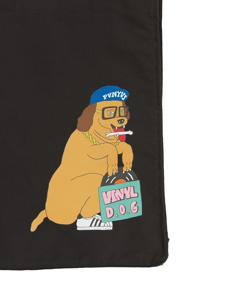 PUNYUS(プニュズ)の「VINYLDOGトートバッグ(トートバッグ・レディース・ブラック・FREE)」の5枚目の写真