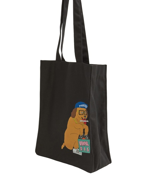 PUNYUS(プニュズ)の「VINYLDOGトートバッグ(トートバッグ・レディース・ブラック・FREE)」の8枚目の写真