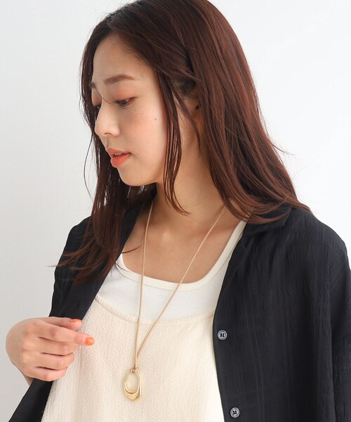 SHOO・LA・RUE（シューラルー）の「◆メタルトップ紐ネックレス（ネックレス・レディース・ゴールド/シルバー・00）」の7枚目の写真