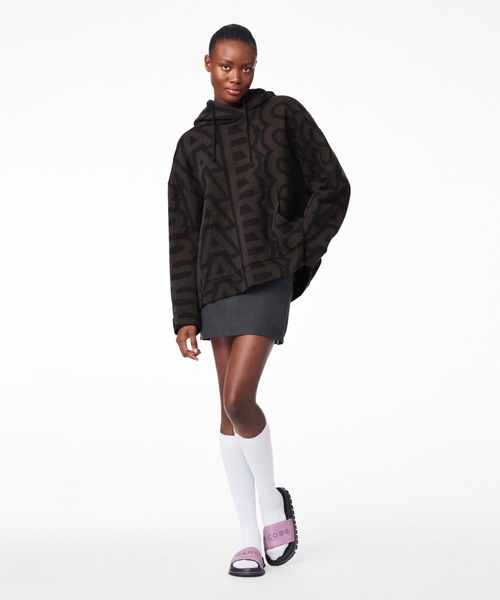 MARC JACOBS（マークジェイコブス）の「THE LEATHER SLIDE/ザ レザー スライド サンダル（サンダル・レディース・ブラック/ピンク・40/38/39/41/35/36/37）」の11枚目の写真