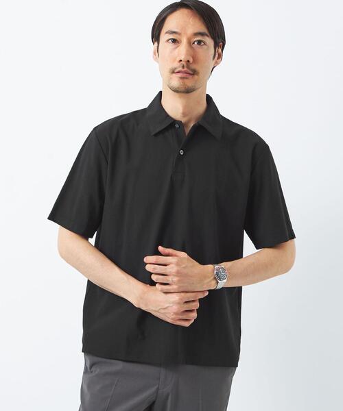 gim（ジム）の「＜gim＞アムンゼン ポロシャツ（ポロシャツ・メンズ・ブラック/ライトグレー/オリーブ・S/L/M）」の2枚目の写真