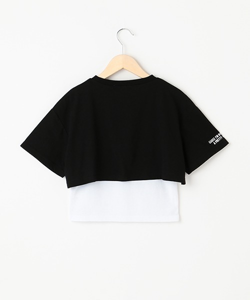 by LOVEiT（バイラビット）の「短丈Tシャツキャミセット（アンサンブル・キッズ・ピンク/ロイヤルブルー/ブラック・160cm/120cm/140cm/150cm/130cm）」の8枚目の写真