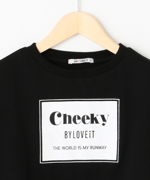 by LOVEiT（バイラビット）の「短丈Tシャツキャミセット（アンサンブル・キッズ・ピンク/ロイヤルブルー/ブラック・160cm/120cm/140cm/150cm/130cm）」の4枚目の写真