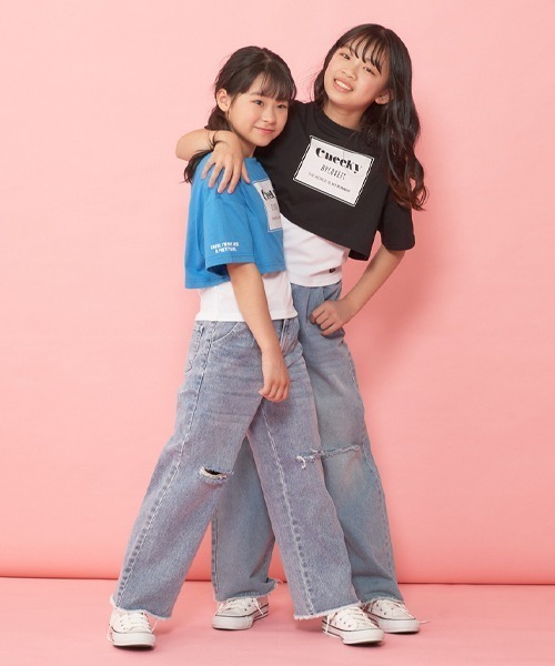 by LOVEiT（バイラビット）の「短丈Tシャツキャミセット（アンサンブル・キッズ・ピンク/ロイヤルブルー/ブラック・160cm/120cm/140cm/150cm/130cm）」の20枚目の写真