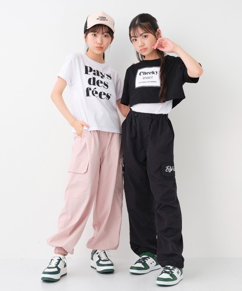 by LOVEiT（バイラビット）の「短丈Tシャツキャミセット（アンサンブル・キッズ・ピンク/ロイヤルブルー/ブラック・160cm/120cm/140cm/150cm/130cm）」の18枚目の写真
