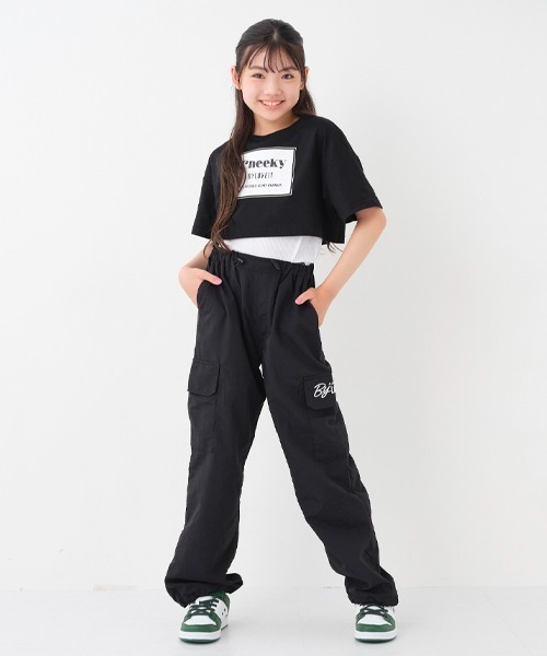 by LOVEiT（バイラビット）の「短丈Tシャツキャミセット（アンサンブル・キッズ・ピンク/ロイヤルブルー/ブラック・160cm/120cm/140cm/150cm/130cm）」の17枚目の写真