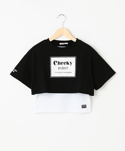 by LOVEiT（バイラビット）の「短丈Tシャツキャミセット（アンサンブル・キッズ・ピンク/ロイヤルブルー/ブラック・160cm/120cm/140cm/150cm/130cm）」の21枚目の写真