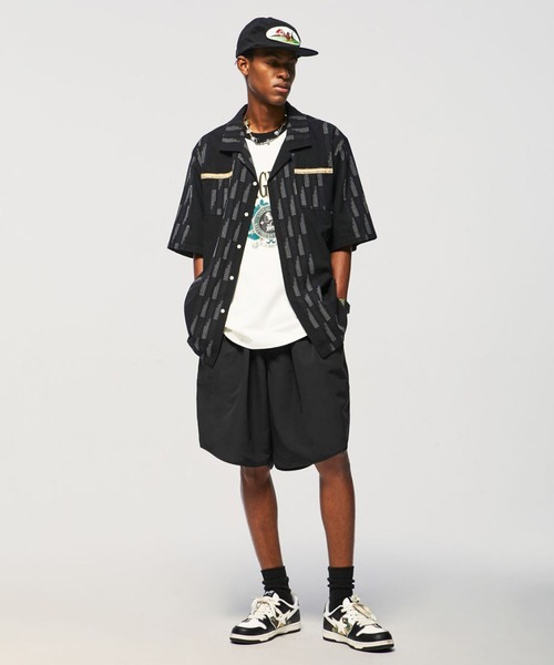 CORPUS TOKYO（コーパス トーキョー）の「リップストップワイドイージーショーツ（その他パンツ・メンズ・ライトグリーン/スモークピンク/グレー/ベージュ/ブラック・1/2/4/3）」の11枚目の写真