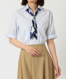 TOKYO SHIRTS | 形態安定ノーアイロン マイタースキッパー 五分袖ビジネスワイシャツ(ビジネスシャツ)