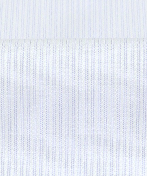 TOKYO SHIRTS(トウキョウシャツ)の「形態安定ノーアイロン マイタースキッパー 五分袖ビジネスワイシャツ(ビジネスシャツ・レディース・サックスブルー・L/LL/XL/S/M)」の5枚目の写真