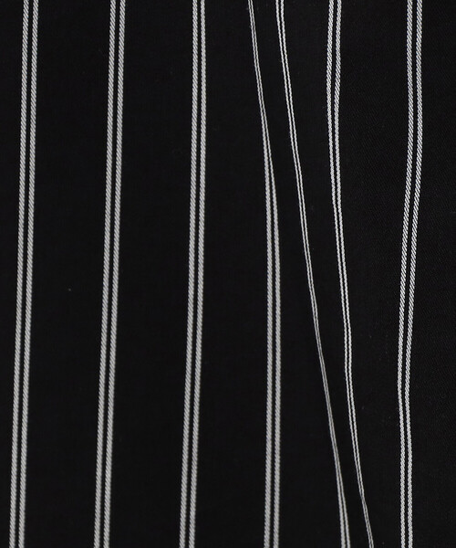 COMME　CA COMMUNE（コムサコミューン）の「ストライプ切り替え Ｔシャツ（Tシャツ/カットソー・メンズ・ブラック/ネイビー・MEDIUM/LARGE）」の16枚目の写真