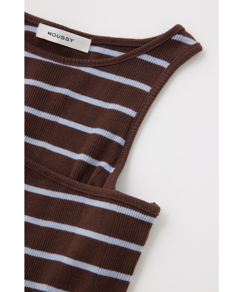 MOUSSY（マウジー）の「LAYER RIB TANK セット（タンクトップ・レディース・イエロー/ネイビー/ブラウン系その他・FREE）」の22枚目の写真