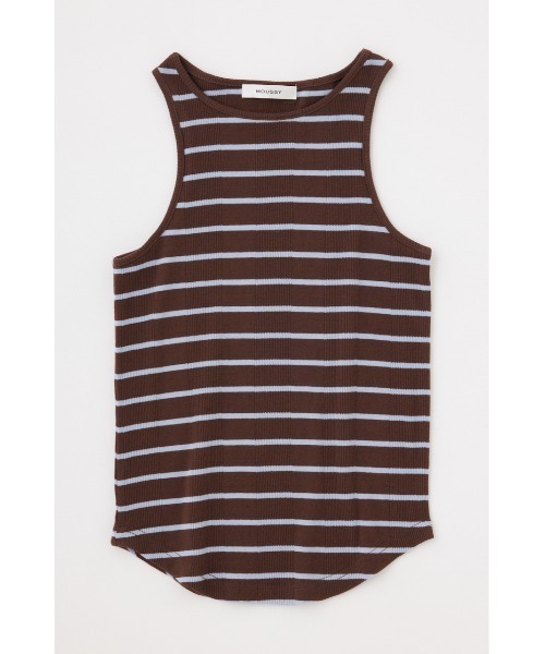 MOUSSY（マウジー）の「LAYER RIB TANK セット（タンクトップ・レディース・イエロー/ネイビー/ブラウン系その他・FREE）」の5枚目の写真
