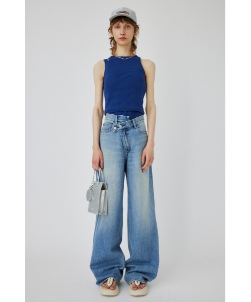 MOUSSY（マウジー）の「LAYER RIB TANK セット（タンクトップ・レディース・イエロー/ネイビー/ブラウン系その他・FREE）」の19枚目の写真