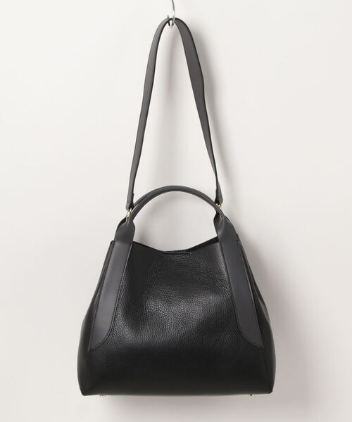 MARCO BIANCHINI（マルコビアンチーニ）の「マルコビアンキーニ トーンカラーハンドBAG（ハンドバッグ・レディース・サックスブルー/ベージュ/ブラック・FREE）」の4枚目の写真