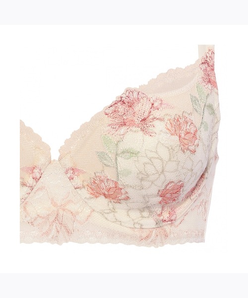 Triumph(トリンプ)の「【自然に盛れる】【痛くならないエンジェルワイヤー】恋するブラ583 ブラジャー【D,Eカップ】TR583 WHU(ブラジャー・レディース・ベージュ/グリーン/ホワイト・D75/D85/D70/D80/D65/E80/E65/D90/E70/E75)」の4枚目の写真