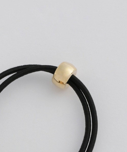 NANO universe(ナノユニバース)の「サークルモチーフヘアゴム(ヘアゴム・レディース・ゴールド/シルバー・FREE)」の7枚目の写真