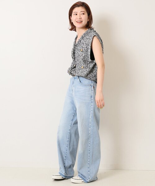 セール】≪追加≫5 1/2 LOOSE-STRAIGHT DENIM（デニムパンツ）｜Spick