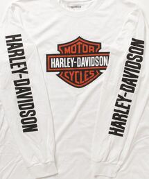 Harley Davidson 長袖カットソー Harley-Davidson（ハーレーダビッドソン）の「バー＆シールド