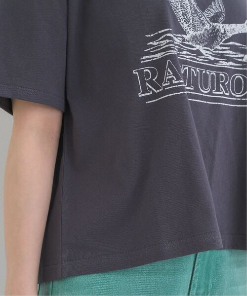 ems excite(エムズエキサイト)の「かすれプリントTEE(Tシャツ/カットソー・レディース・グリーン/チャコールグレー/ライトグレー・FREE)」の16枚目の写真