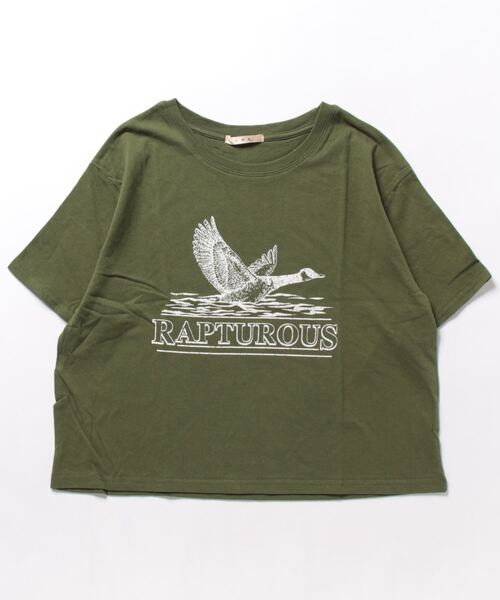 ems excite(エムズエキサイト)の「かすれプリントTEE(Tシャツ/カットソー・レディース・グリーン/チャコールグレー/ライトグレー・FREE)」の12枚目の写真