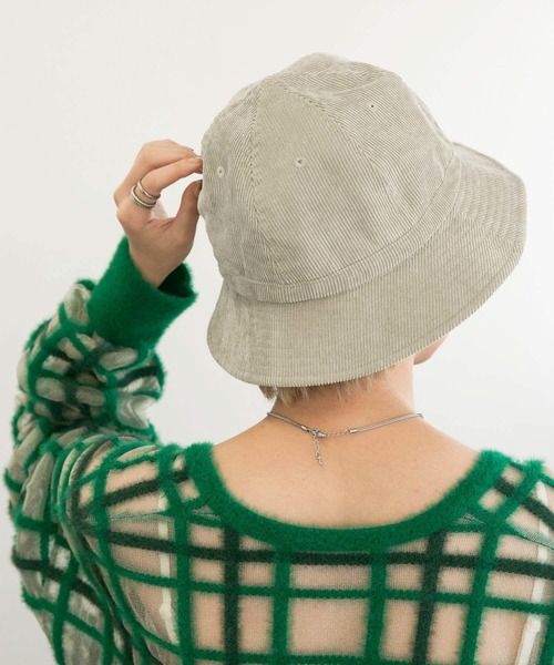 KBF（ケイビーエフ）の「コーデュロイバケットHAT（ハット・レディース・ベージュ系その他/ブラック・ONE）」の11枚目の写真