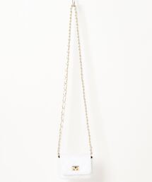 【ANDREA CARDONE】キルティングミニショルダーバッグ(Q36520)