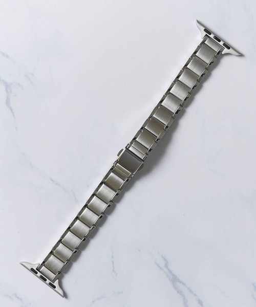 zandy（ズィーアンドワイ）の「【zandy / ズィー・アンド・ワイ】アップルウォッチバンド ラインステンレスバンド（デジタル腕時計・レディース・アンティークシルバー/ピンクゴールド/ブラック/シルバー・SMALL/MEDIUM）」の6枚目の写真